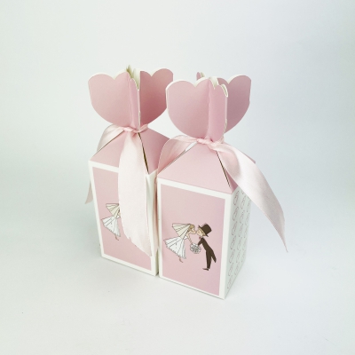 喜糖盒-粉(fen)色婚禮