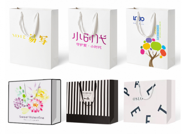 白卡紙手(shou)提袋