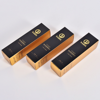 金銀卡(ka)化妝品包裝(zhuāng)盒彩盒